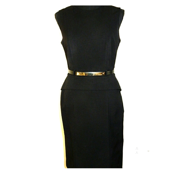 Calvin Klein Dresses & Skirts - Calvin Klein black sheath dress size 4